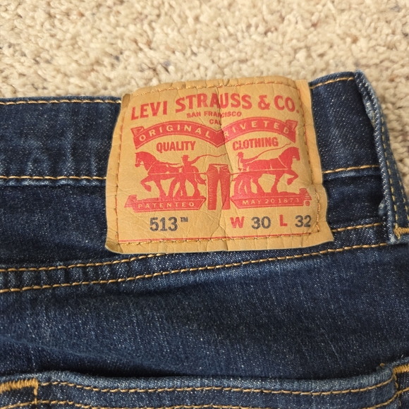 Levi's 513 Slim Straight Men's Jeans - Picture 5 of 7